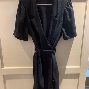 * SOLD*  Chic Navy Wrap Dress